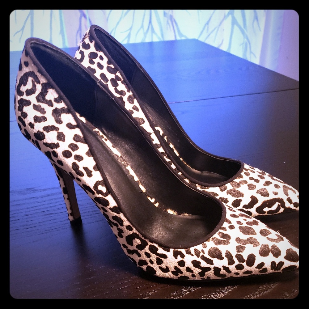Shoe Mint Calf Hair Pumps - New In Box